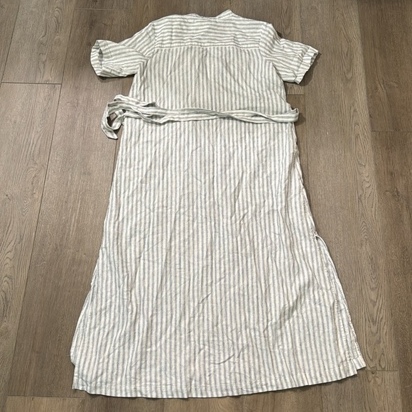 NWT! Banana Republic Linen-Blend Utility Midi Shift Dress - Multiple Sizes 🦋 - Picture 6 of 8